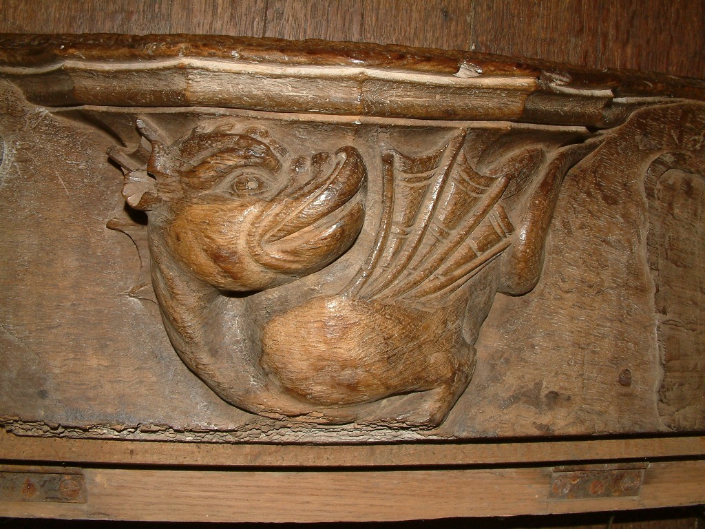 Misericord of mystical beast