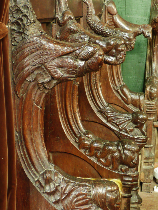 Section of Choir Stalls